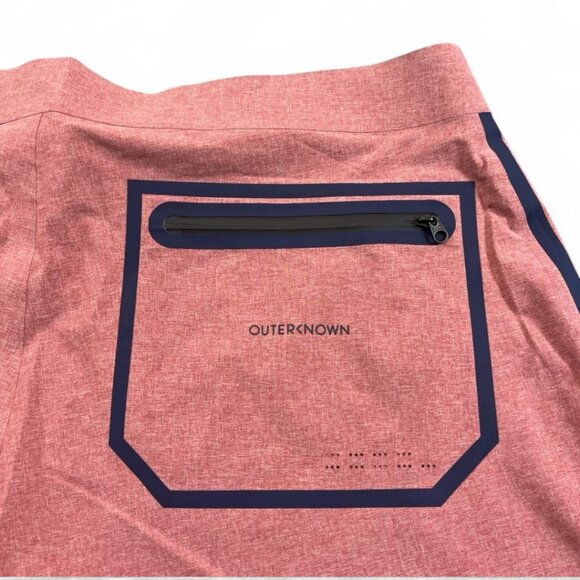 Outerknown Kelly Slater Apex Boardshorts Size 34 Surf Trunks Skin Suit Red NWT - Picture 6 of 15